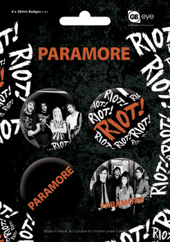 Komplet značk PARAMORE