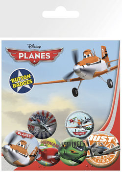 Komplet značk PLANES