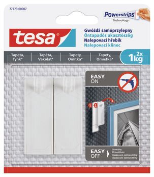 Αυτοκόλλητα άγκιστρα TESA Powerstrips 1 kg (2 τεμάχια)