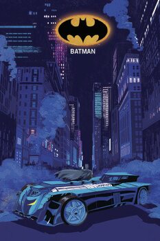 Αφίσα Batman - Night Batmobil