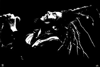 Αφίσα Bob Marley - black & white
