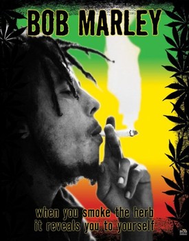 Αφίσα Bob Marley - herb