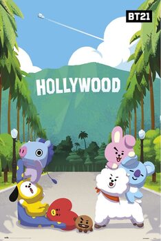 Αφίσα BT21 - Hollywood