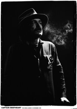 Αφίσα Captain Beefheart - The Venue, London 1980