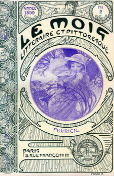Αφίσα Cover of the magazine Le Month litteraire et picturesque