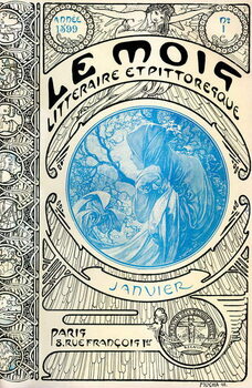 Αφίσα Cover of the magazine The Litterary and Picturesque Month