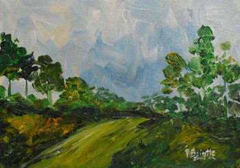 Αφίσα Down the hill, 2014