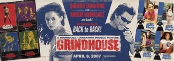 Αφίσα πόρτας GRINDHOUSE - back to back