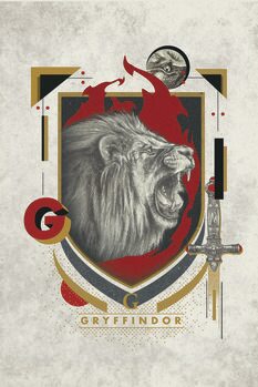 Αφίσα Harry Potter - Gryffindor Crest