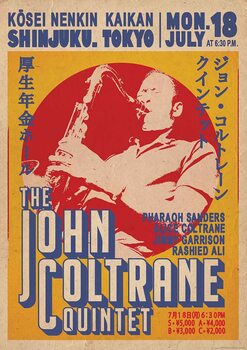 Αφίσα John Coltrane Quintet - Tokyo