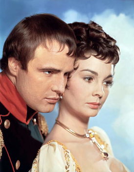 Αφίσα Marlon Brando And Jean Simmons, Desiree 1954 Directed By Henry Koster