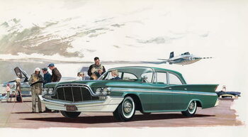 Αφίσα New DeSoto Car and Jet Pilots, 1960
