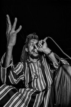 Αφίσα Peter Tosh in concert/Roma, 1980