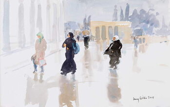 Αφίσα Pilgrims on The Temple Mount, Jerusalem, 2019