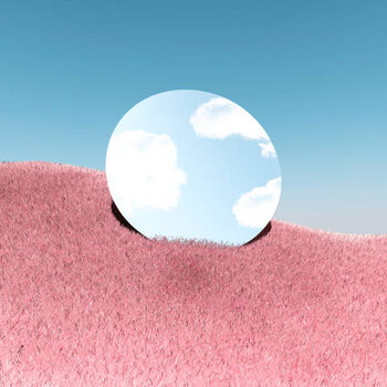 Αφίσα Poetic picture of mirror reflecting blue