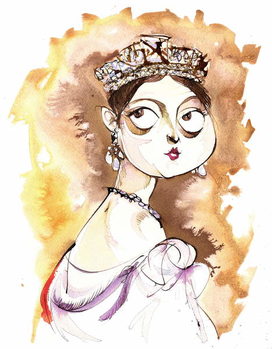 Αφίσα Queen Victoria of Great Britain English monarch