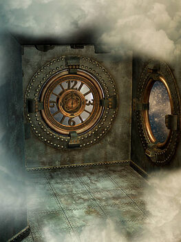 Αφίσα steampunk style