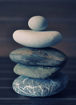 Αφίσα still life of pyramid of sea