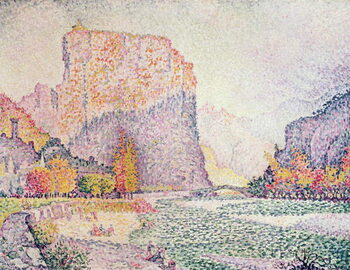 Αφίσα The Cliffs at Castellane, 1902