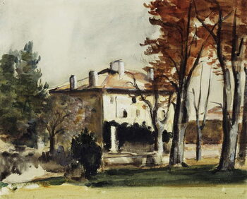 Αφίσα The House of the Jas de Bouffan; Le Manoir du Jas de Bouffan, c.1870