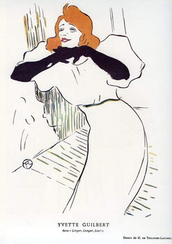 Αφίσα The singer Yvette Guilbert