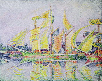 Αφίσα Three Yellow Masts, 1931