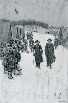 Αφίσα Washington and Steuben at Valley Forge
