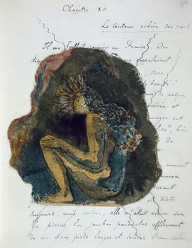 Εκτύπωση καμβά A native Deity, from 'Noa Noa, Voyage a Tahiti'