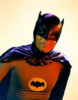 Εκτύπωση καμβά Adam West, Batman TV 1966-1968