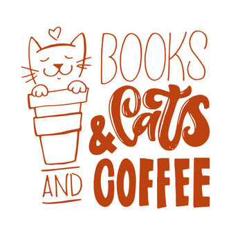 Εκτύπωση καμβά Cute lettering postcard about coffee. Motivation