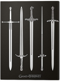 Εκτύπωση καμβά Game of Thrones - Swords