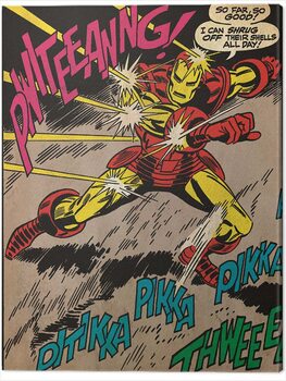 Εκτύπωση καμβά Iron Man - So Far So Good
