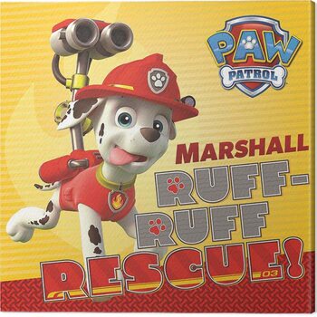 Εκτύπωση καμβά Paw Patrol - Marshall