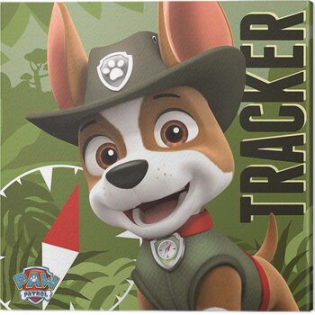 Εκτύπωση καμβά Paw Patrol - Tracker