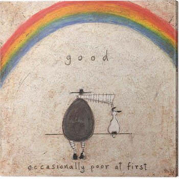 Εκτύπωση καμβά Sam Toft - Good. Occasionally Poor At First