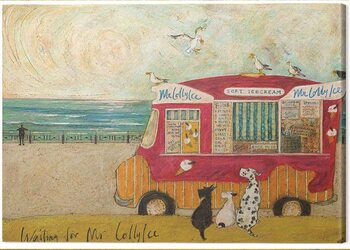 Εκτύπωση καμβά Sam Toft - Waiting For Mr Lollyice