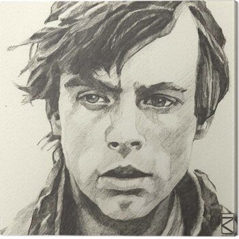 Εκτύπωση καμβά Star Wars - Luke Skywalker