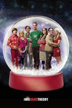 Εκτύπωση καμβά The Big Bang Theory   - Christmas