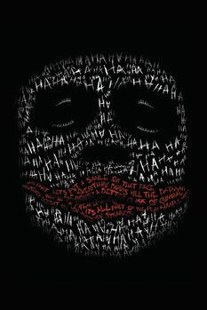 Εκτύπωση καμβά The Dark Knight Trilogy - Ha Ha Ha