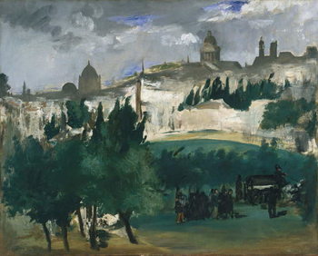 Εκτύπωση καμβά The Funeral, c.1867