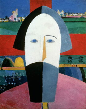 Εκτύπωση καμβά The Head of a Peasant