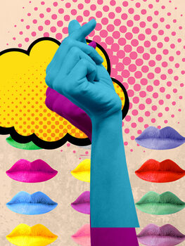 Εκτύπωση καμβά The Power Of Optimism, 2021