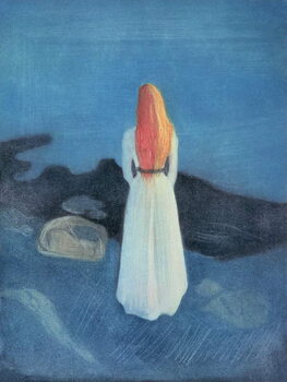 Εκτύπωση καμβά Young Girl on a Jetty