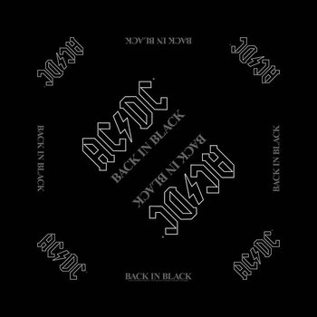 Ρούχα Μπαντάνα AC/DC - Back In Black
