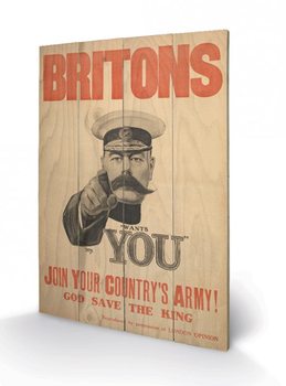 Изкуство от дърво IWM - britons