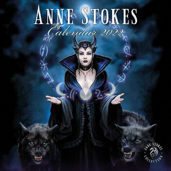 Календар 2027 Anne Stokes