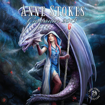 Календар 2027 Anne Stokes