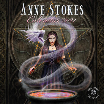 Календар 2027 Anne Stokes