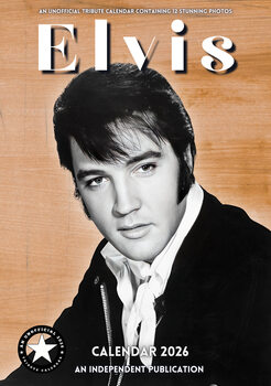Календар 2027 Elvis Presley
