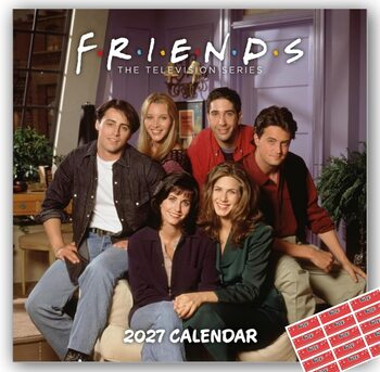 Календар 2027 Friends